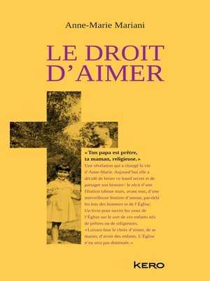 cover image of Le droit d'aimer